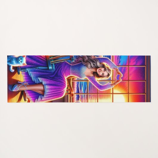 Harthanden Yogamat (Achterkant (horizontaal))