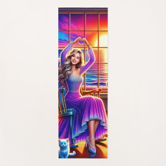 Harthanden Yogamat (Voorkant)