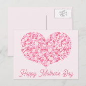 Harthart | Gelukkig Moederdag Briefkaart (Voorkant / Achterkant)
