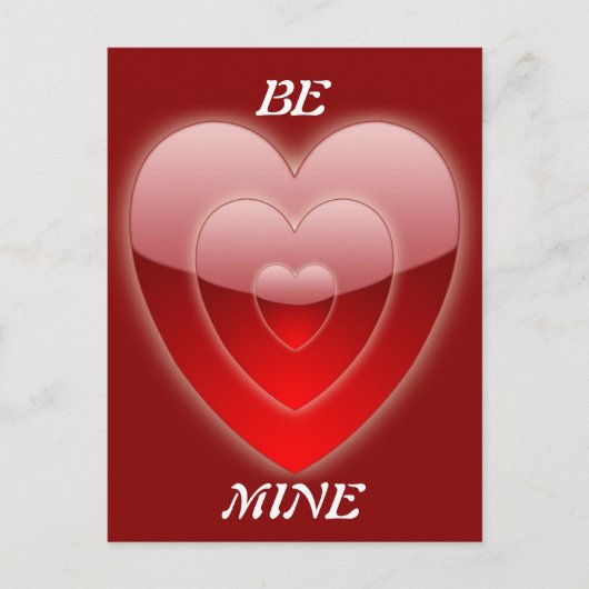 Harthart in harten Briefkaart (Voorkant)