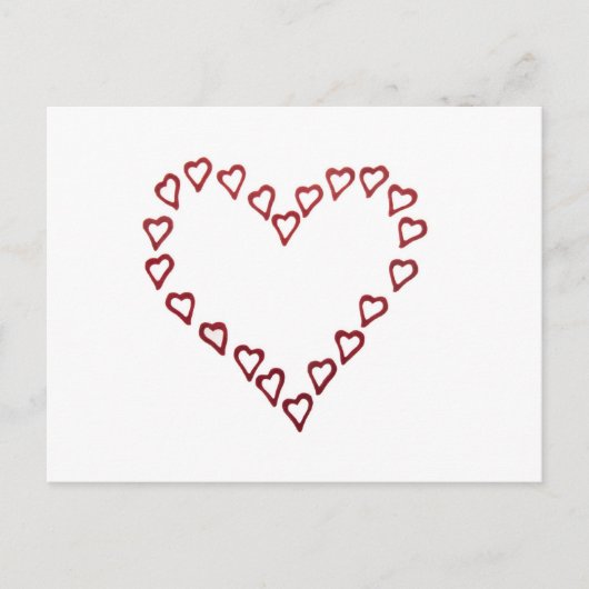 Harthart uit hart briefkaart (Voorkant)