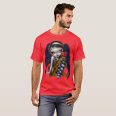 Harthart van de SHIRT van de gothische valentijn (Voorkant volledig)