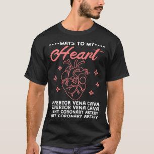 Hartheelkunde citaat voor cardioloog dokter en ver t-shirt