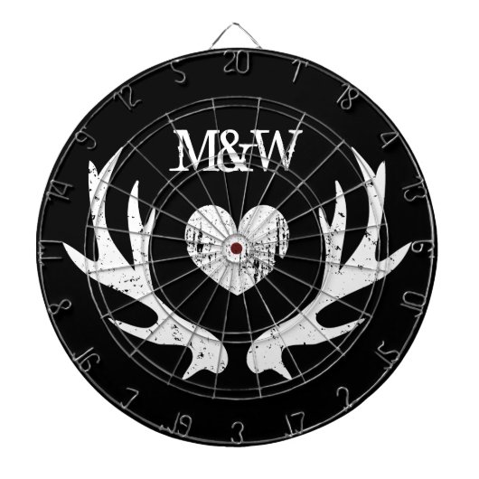 harthertengewei Custom Wedding Party Dartbord (Voorkant)