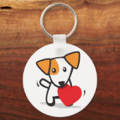 harthond sleutelhanger (Voorkant)