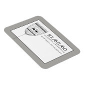  harthuwelijk sparen de datum magneet (Rechterzijde)