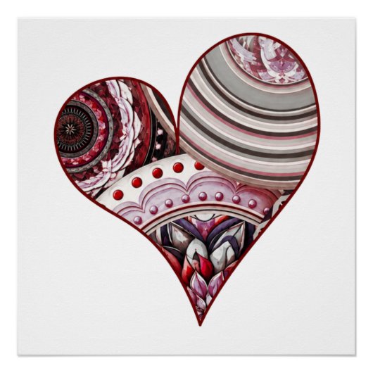 Hartig Hart Mandala's Perfect Poster (Voorkant)