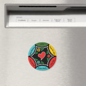 Hartig Portugees Kerstfeest en cadeaus Magneet (Insitu (Vaatwasser))