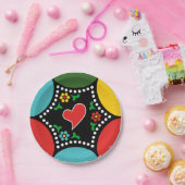 Hartig Portugees Kerstfeest en cadeaus Papieren Bordje (Feest)