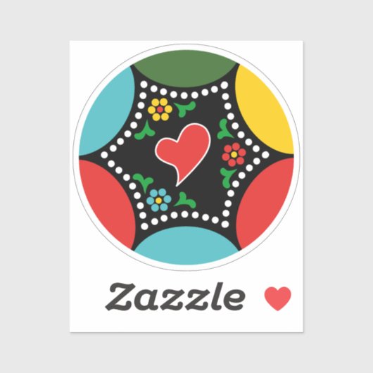 Hartig Portugees Kerstfeest en cadeaus Sticker (Vel)