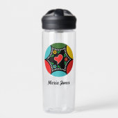 Hartig Portugees Kerstfeest en cadeaus Waterfles (Voorkant)