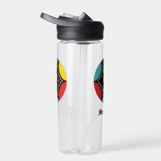 Hartig Portugees Kerstfeest en cadeaus Waterfles (Rechts)