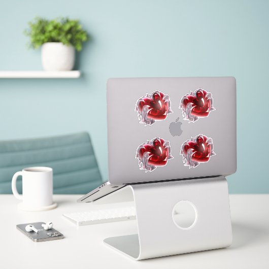Hartig sticker (Laptop op bureau)