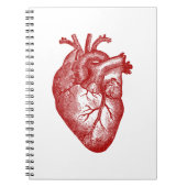 Hartige Anatomie van het Hart Notitieboek (Voorkant)