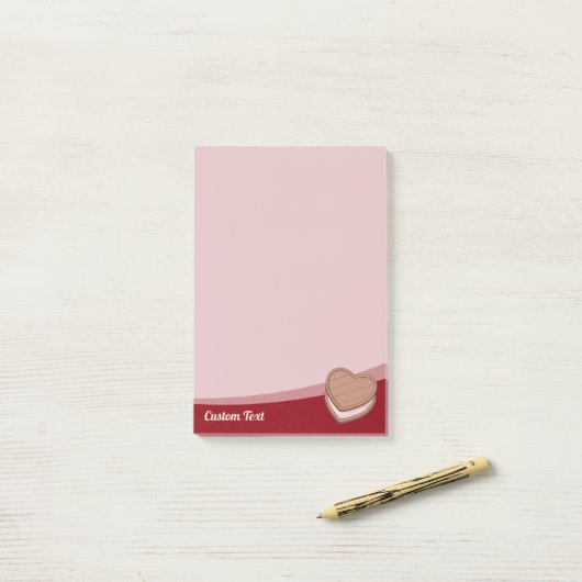 Hartige Biscuit Post-it Notities Post-it® Notes (Op bureau)