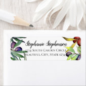 Hartige olijven Toscaanse Waterverf retouradres Etiket (Insitu)