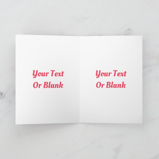 Hartige Oude Roos Kaart (Binnen)