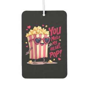 Hartige Popcorn Valentijnsdesign Luchtverfrisser