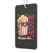 Hartige Popcorn Valentijnsdesign Luchtverfrisser (Links)