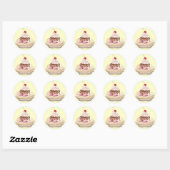 Hartige Stickers - Ice Cream Sundae (Vel)