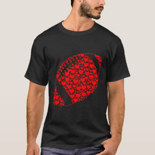Hartige Voetbalfan Funny Voetbal Is Mijn Valentijn T-shirt