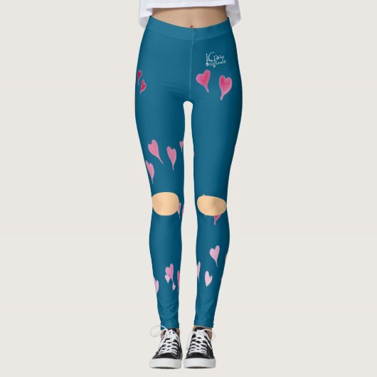 Hartillusie Leggings (Voorkant)