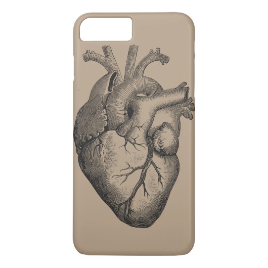 hartillustratie Case-Mate iPhone case (Achterkant)