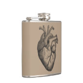 hartillustratie heupfles (Rechts)