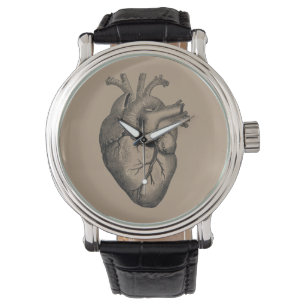  hartillustratie horloge