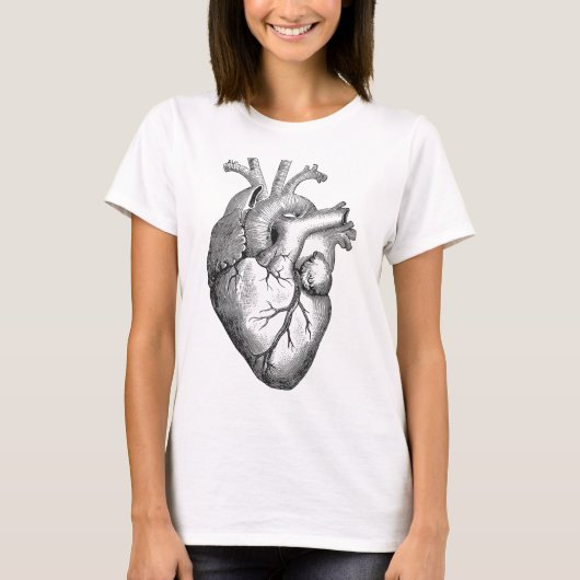  hartillustratie t-shirt (Voorkant)