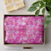 Hartjes Bokehpatroon Roze Tissuepapier (Geschenk)