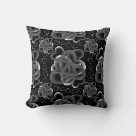 Hartjes genoeg patroon kussen