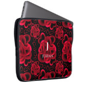 Hartjes genoeg patroon laptop sleeve (Voorkant Rechts)