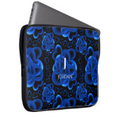 Hartjes genoeg patroon laptop sleeve (Voorkant Rechts)