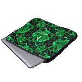 Hartjes genoeg patroon laptop sleeve (Voorkant onderkant)