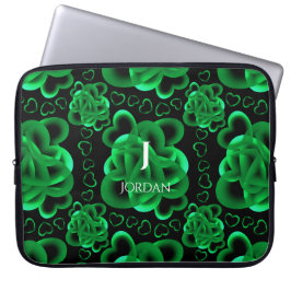 Hartjes genoeg patroon laptop sleeve