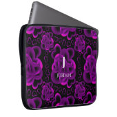 Hartjes genoeg patroon laptop sleeve (Voorkant Rechts)