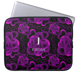 Hartjes genoeg patroon laptop sleeve