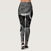Hartjes genoeg patroon leggings (Achterkant)