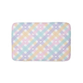 Hartjes geruit badmat (Voorkant)