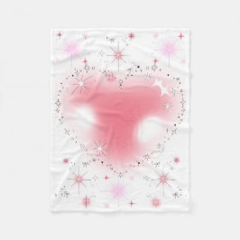 Hartjes & Glitters Baby Fleece Deken