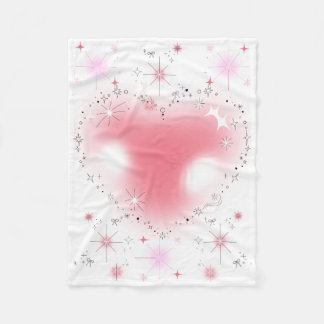 Hartjes & Glitters Baby Fleece Deken