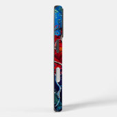 hartjes iPhone hoesje (Achterkant / Rechts)