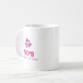 Hartjes Kruis Koffiemok (Voorkant links)