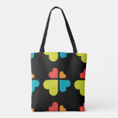 Hartjes Kruis Tote Bag (Achterkant)