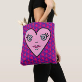 Hartjes Ontwerp Tote Bag (Dichtbij)