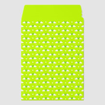 Hartjes patroon envelop