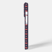 Hartjes Patroon Persoonlijke Tekst  Case-Mate iPhone Case (Achterkant / Links)