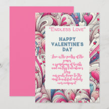 Hartjes patroon voor altijd