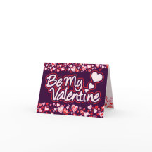 Hartjes rood roze paars voor mijn Valentijnsdag